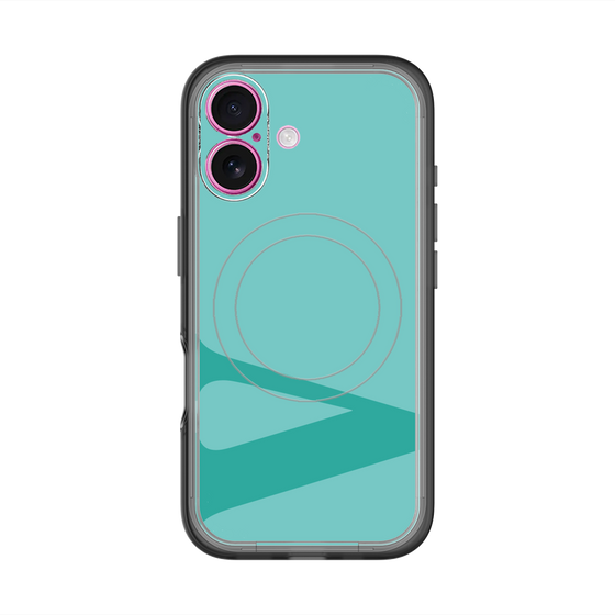スリムプロテクションプレミアムケース with MagSafe［ オリジナル - initial color - V light green ］