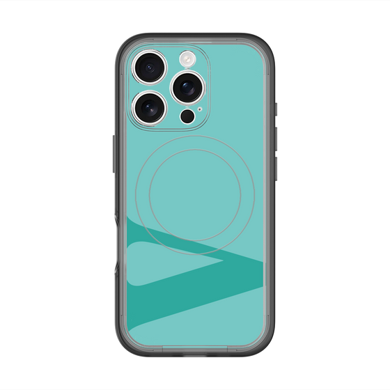 スリムプロテクションプレミアムケース with MagSafe［ オリジナル - initial color - V light green ］