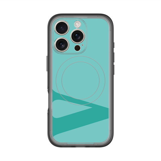 スリムプロテクションプレミアムケース with MagSafe［ オリジナル - initial color - V light green ］