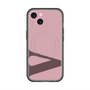 スリムプロテクションプレミアムケース with MagSafe［ オリジナル - initial color - V dusty pink ］