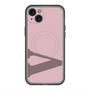 スリムプロテクションプレミアムケース with MagSafe［ オリジナル - initial color - V dusty pink ］