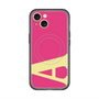 スリムプロテクションプレミアムケース with MagSafe［ オリジナル - initial color - A pink ］