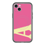 スリムプロテクションプレミアムケース with MagSafe［ オリジナル - initial color - A pink ］