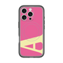 スリムプロテクションプレミアムケース with MagSafe［ オリジナル - initial color - A pink ］