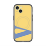 スリムプロテクションプレミアムケース with MagSafe［ オリジナル - initial color - V yellow ］