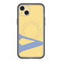 スリムプロテクションプレミアムケース with MagSafe［ オリジナル - initial color - V yellow ］