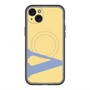 スリムプロテクションプレミアムケース with MagSafe［ オリジナル - initial color - V yellow ］