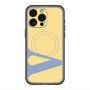 スリムプロテクションプレミアムケース with MagSafe［ オリジナル - initial color - V yellow ］