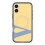 スリムプロテクションプレミアムケース with MagSafe［ オリジナル - initial color - V yellow ］
