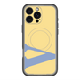 スリムプロテクションプレミアムケース with MagSafe［ オリジナル - initial color - V yellow ］