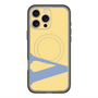 スリムプロテクションプレミアムケース with MagSafe［ オリジナル - initial color - V yellow ］