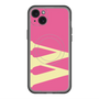 スリムプロテクションプレミアムケース with MagSafe［ オリジナル - initial color - W pink ］