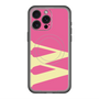 スリムプロテクションプレミアムケース with MagSafe［ オリジナル - initial color - W pink ］
