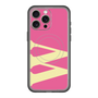 スリムプロテクションプレミアムケース with MagSafe［ オリジナル - initial color - W pink ］