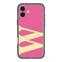スリムプロテクションプレミアムケース with MagSafe［ オリジナル - initial color - W pink ］