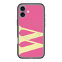 スリムプロテクションプレミアムケース with MagSafe［ オリジナル - initial color - W pink ］