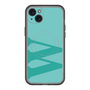 スリムプロテクションプレミアムケース with MagSafe［ オリジナル - initial color - W light green ］