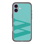 スリムプロテクションプレミアムケース with MagSafe［ オリジナル - initial color - W light green ］