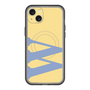 スリムプロテクションプレミアムケース with MagSafe［ オリジナル - initial color - W yellow ］