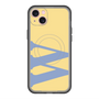 スリムプロテクションプレミアムケース with MagSafe［ オリジナル - initial color - W yellow ］