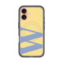 スリムプロテクションプレミアムケース with MagSafe［ オリジナル - initial color - W yellow ］