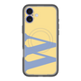スリムプロテクションプレミアムケース with MagSafe［ オリジナル - initial color - W yellow ］
