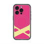 スリムプロテクションプレミアムケース with MagSafe［ オリジナル - initial color - X pink ］