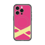 スリムプロテクションプレミアムケース with MagSafe［ オリジナル - initial color - X pink ］