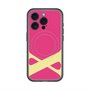 スリムプロテクションプレミアムケース with MagSafe［ オリジナル - initial color - X pink ］
