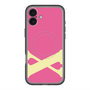 スリムプロテクションプレミアムケース with MagSafe［ オリジナル - initial color - X pink ］