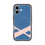 スリムプロテクションプレミアムケース with MagSafe［ オリジナル - initial color - X navy ］