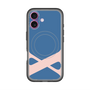 スリムプロテクションプレミアムケース with MagSafe［ オリジナル - initial color - X navy ］