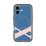 スリムプロテクションプレミアムケース with MagSafe［ オリジナル - initial color - X navy ］