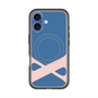 スリムプロテクションプレミアムケース with MagSafe［ オリジナル - initial color - X navy ］