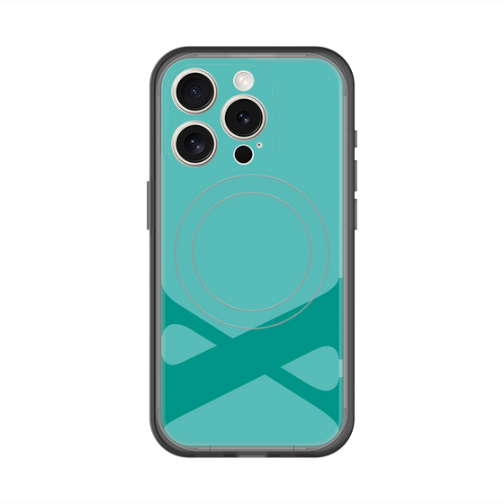 スリムプロテクションプレミアムケース with MagSafe［ オリジナル - initial color - X light green ］