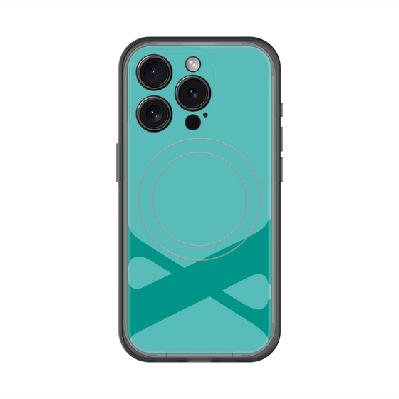 スリムプロテクションプレミアムケース with MagSafe［ オリジナル - initial color - X light green ］