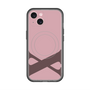 スリムプロテクションプレミアムケース with MagSafe［ オリジナル - initial color - X dusty pink ］