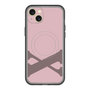 スリムプロテクションプレミアムケース with MagSafe［ オリジナル - initial color - X dusty pink ］