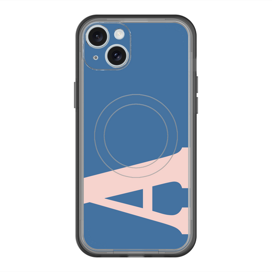 スリムプロテクションプレミアムケース with MagSafe［ オリジナル - initial color - A navy ］
