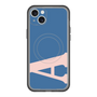 スリムプロテクションプレミアムケース with MagSafe［ オリジナル - initial color - A navy ］