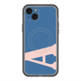 スリムプロテクションプレミアムケース with MagSafe［ オリジナル - initial color - A navy ］