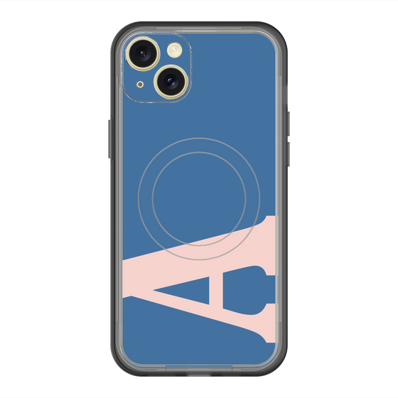 スリムプロテクションプレミアムケース with MagSafe［ オリジナル - initial color - A navy ］