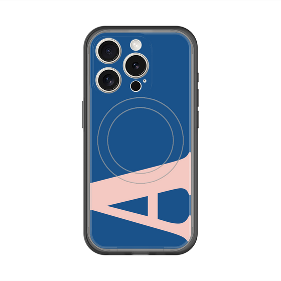 スリムプロテクションプレミアムケース with MagSafe［ オリジナル - initial color - A navy ］