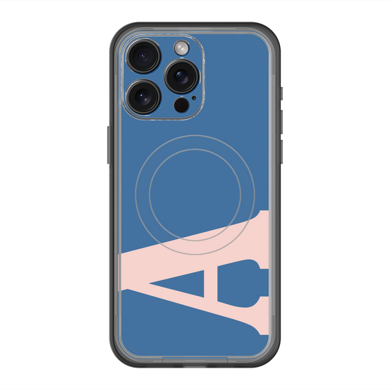 スリムプロテクションプレミアムケース with MagSafe［ オリジナル - initial color - A navy ］