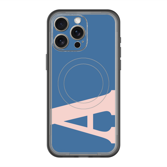 スリムプロテクションプレミアムケース with MagSafe［ オリジナル - initial color - A navy ］