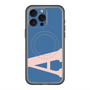 スリムプロテクションプレミアムケース with MagSafe［ オリジナル - initial color - A navy ］