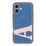 スリムプロテクションプレミアムケース with MagSafe［ オリジナル - initial color - A navy ］