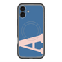 スリムプロテクションプレミアムケース with MagSafe［ オリジナル - initial color - A navy ］