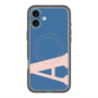 スリムプロテクションプレミアムケース with MagSafe［ オリジナル - initial color - A navy ］