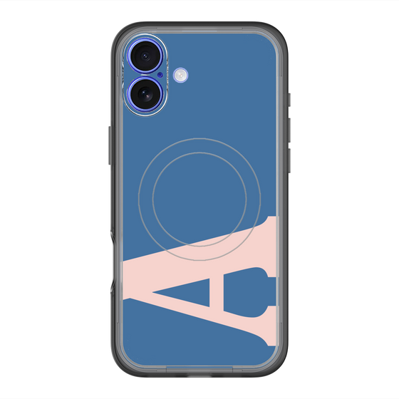 スリムプロテクションプレミアムケース with MagSafe［ オリジナル - initial color - A navy ］